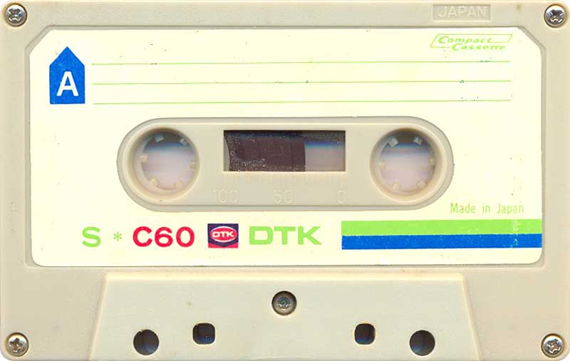 Compact Cassette: Unknown DTK -  60