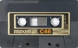 Compact Cassette Maxell UD XLII 46 Type II Chrome 1977 Japan