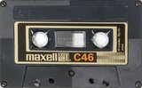 Compact Cassette Maxell UD XLII 46 Type II Chrome 1977 Japan