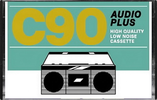 Compact Cassette Audio Plus 90 Type I Normal China