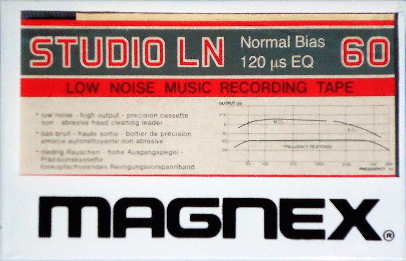 Compact Cassette:  Magnex - Studio LN 60