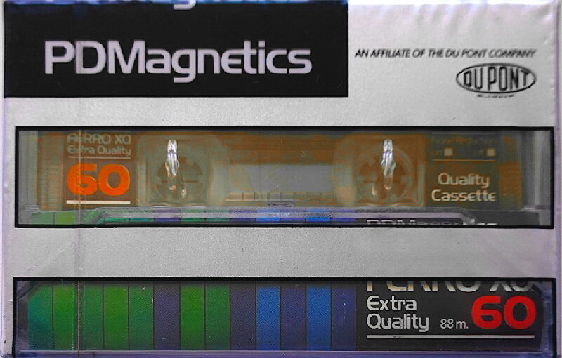 Compact Cassette PDM Ferro 60 "XQ" Type I Normal 1983 Europe