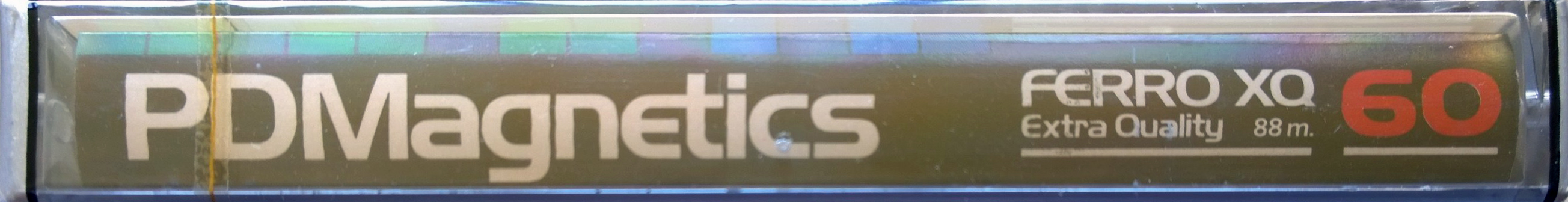 Compact Cassette PDM Ferro 60 "XQ" Type I Normal 1983 Europe