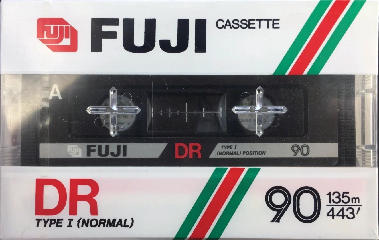 Compact Cassette Fuji DR 90 Type I Normal 1985 Europe