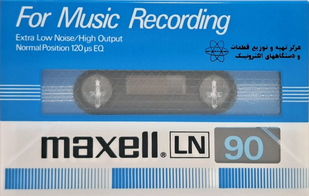 Compact Cassette Maxell LN 90 Type I Normal 1980 Near East