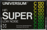 Compact Cassette Universum Super 120 Type I Normal 1979 Europe