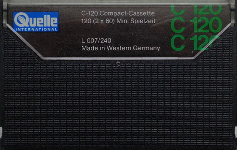 Compact Cassette Universum Super 120 Type I Normal 1979 Europe