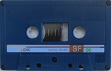 Compact Cassette TDK SF 90 "SF-90" Type II Chrome 1985 Japan