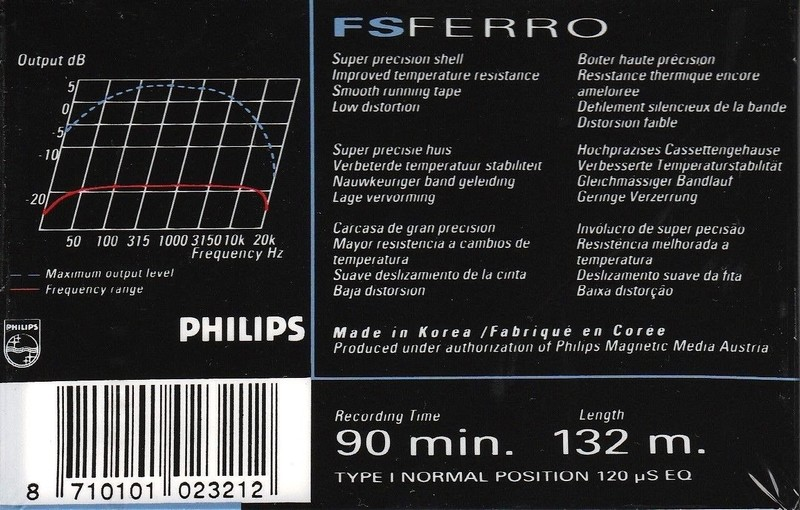 Compact Cassette:  Philips - FS 90