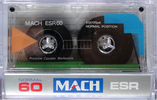 Compact Cassette Mach ESR 60 Type I Normal 1991 USA