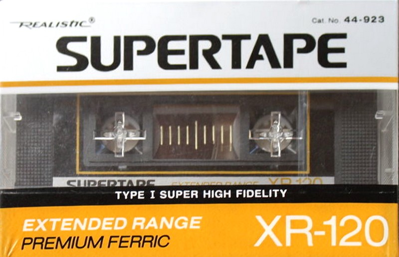 Compact Cassette: Unknown SUPERTAPE - XR 120