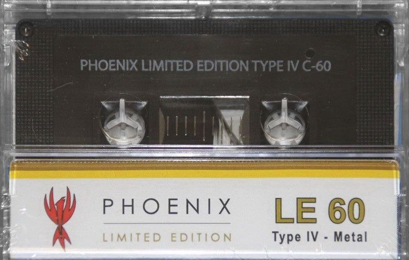 Compact Cassette Phoenix LE 60 Type IV Metal USA