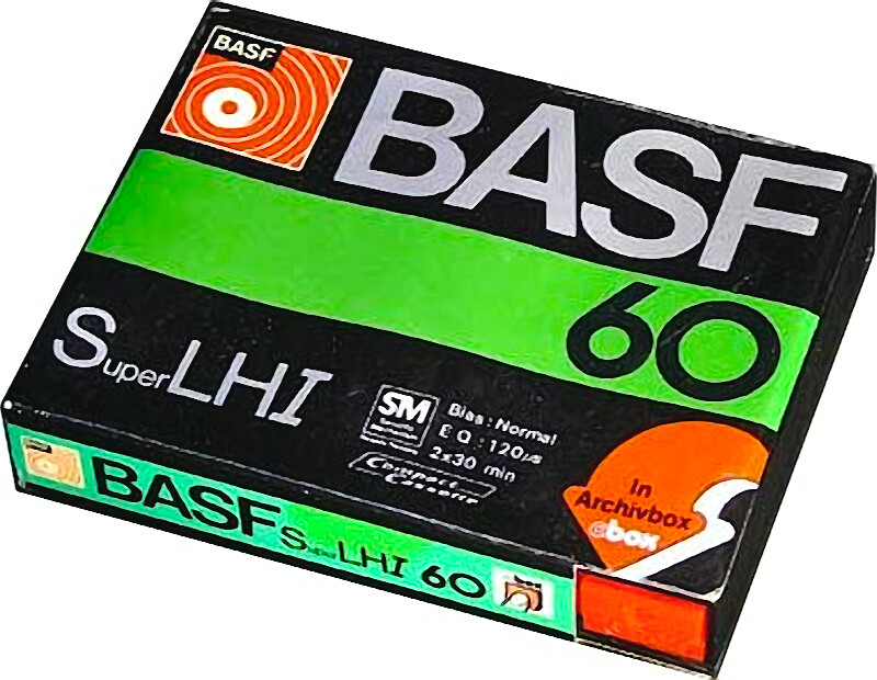 Compact Cassette: BASF  - Super LH I 60