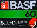 Compact Cassette BASF Super LH I 60 Type I Normal 1978 Japan