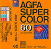 Compact Cassette AGFA SUPER COLOR 60 Type I Normal 1975 Europe