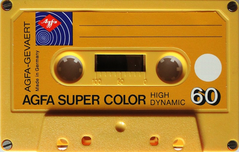 Compact Cassette: AGFA  - SUPER COLOR 60