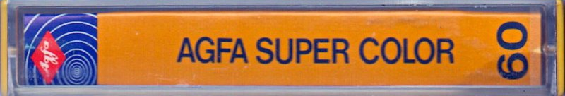 Compact Cassette: AGFA  - SUPER COLOR 60