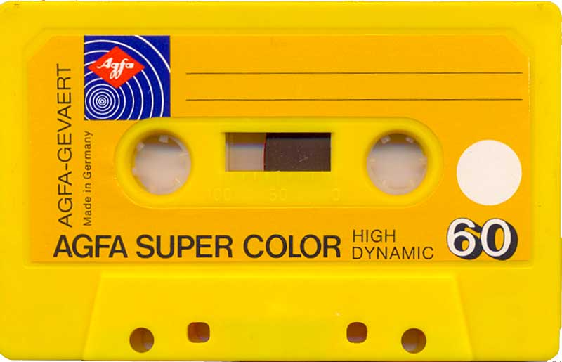 Compact Cassette: AGFA  - SUPER COLOR 60