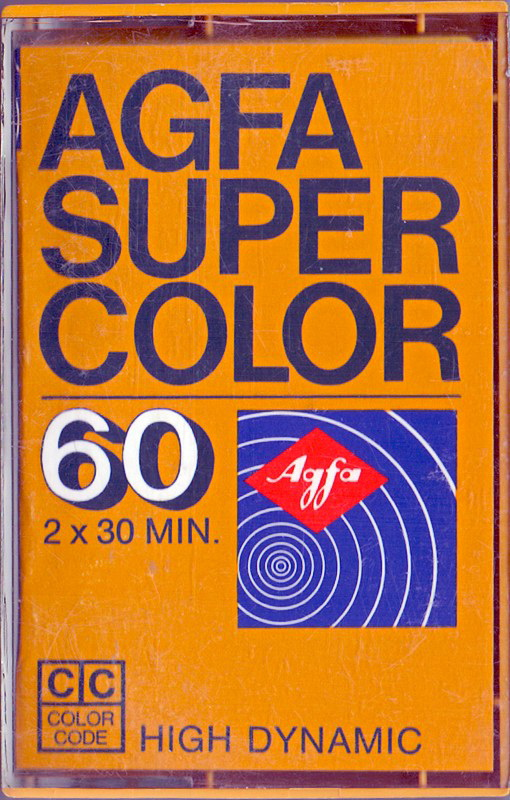 Compact Cassette: AGFA  - SUPER COLOR 60