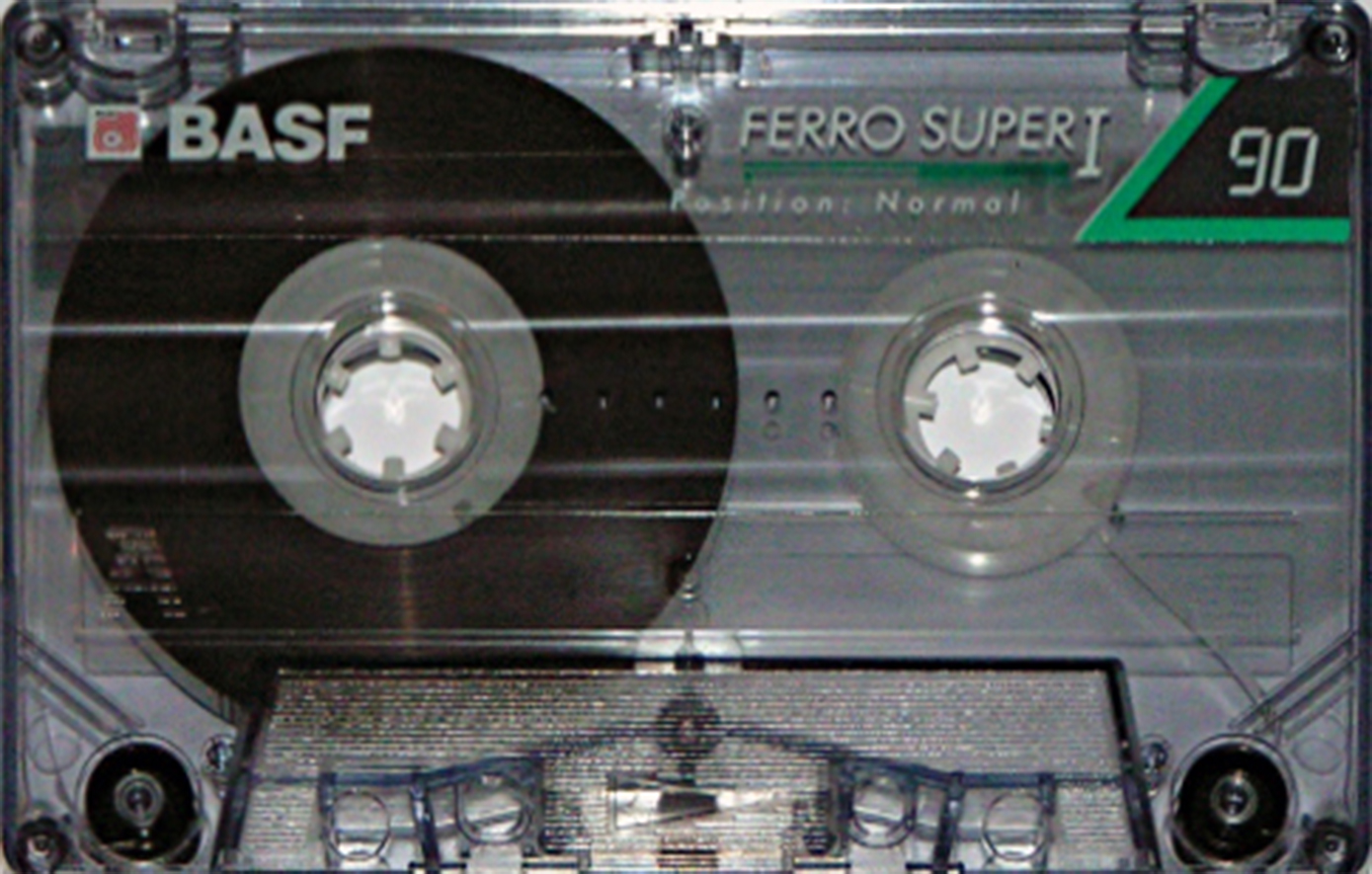 Compact Cassette BASF Ferro Super I 90 Type I Normal 1992 Indonesia
