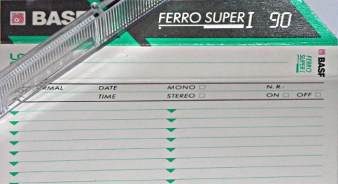Compact Cassette BASF Ferro Super I 90 Type I Normal 1992 Indonesia