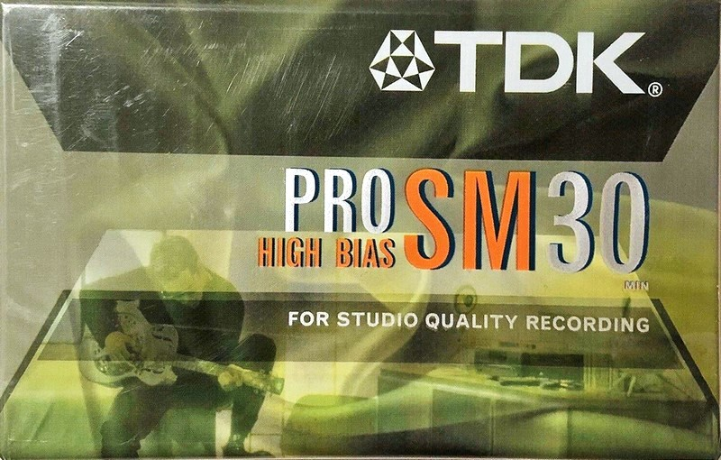 Compact Cassette TDK PRO SM 30 Type II Chrome 2003 Thailand