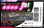 Compact Cassette AXIA J`z 1 46 "JZ1A 46" Type I Normal 1992 Japan