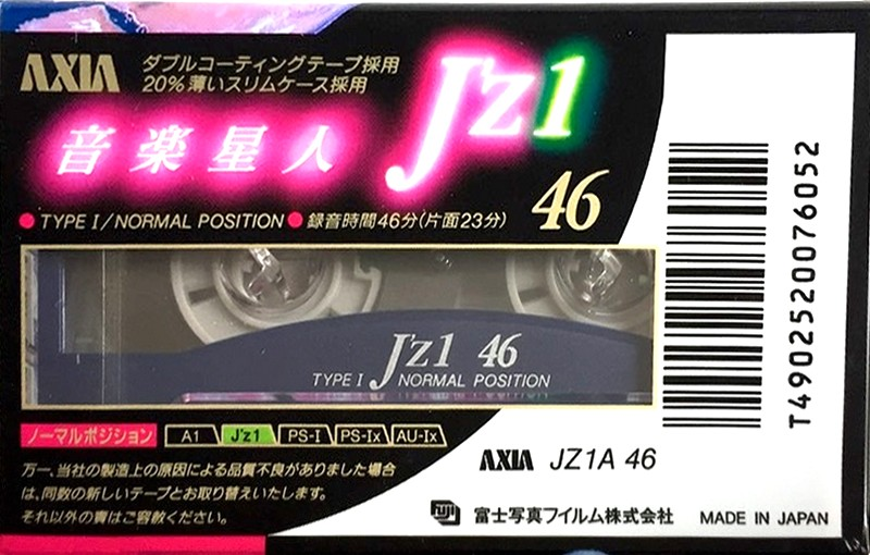 Compact Cassette: FUJI AXIA - J`z 1 46