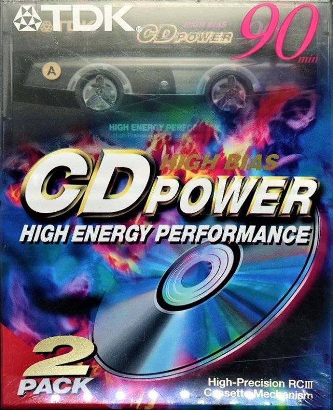 2 pack: TDK  - CD Power 90