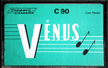 Compact Cassette Venus 90 Type I Normal 1976 Netherlands