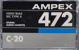 cover of Cassette Ampex 472 Type II Chrome