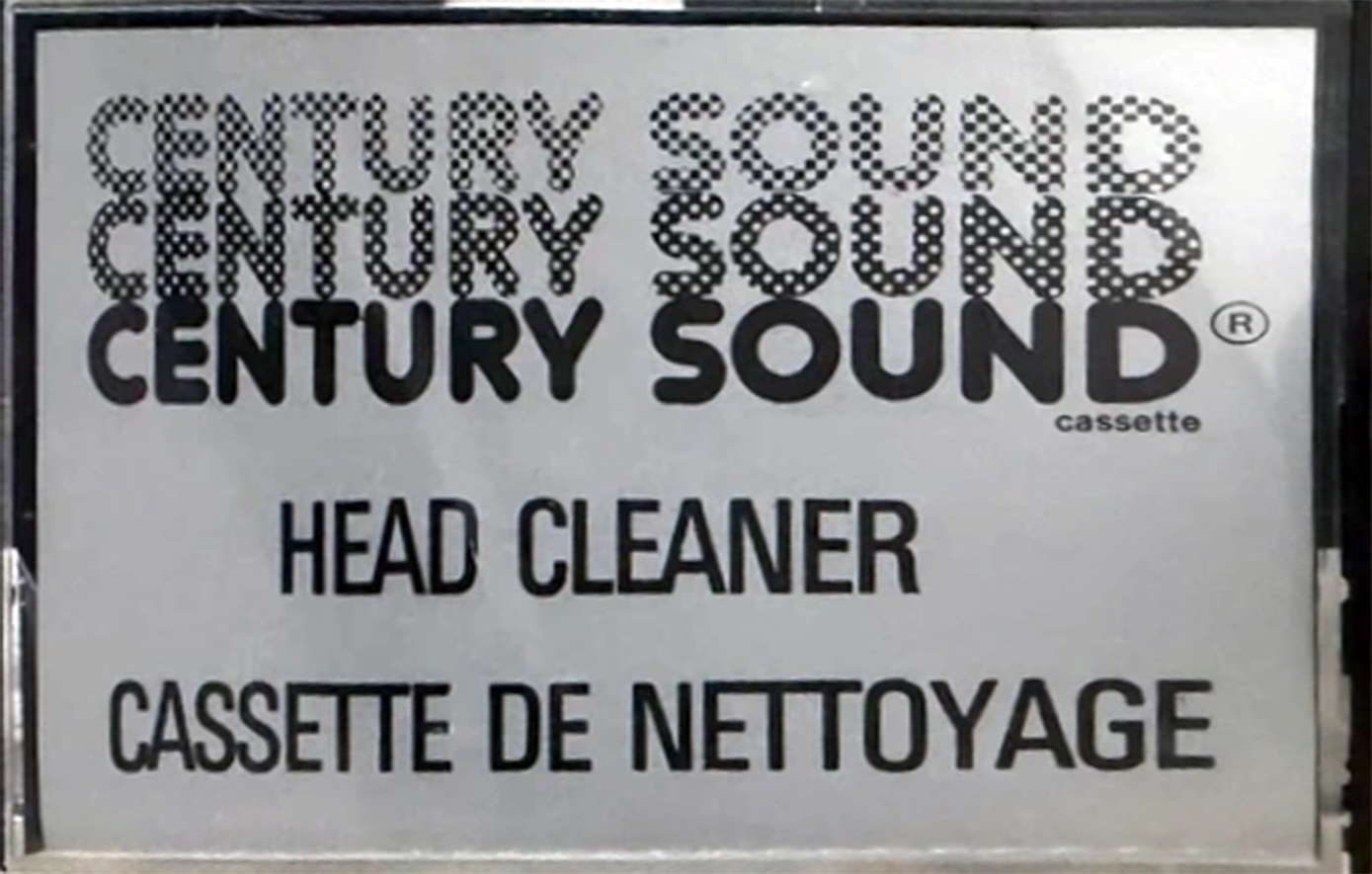 Compact Cassette Century Sound Cleaning Cassette France
