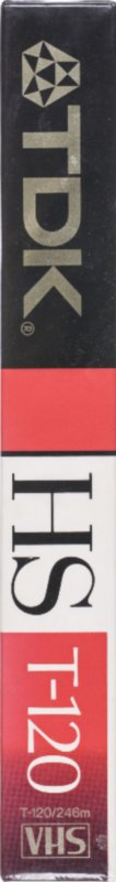 VHS, Video Home System TDK HS 120 Type II Chrome 1991 North America