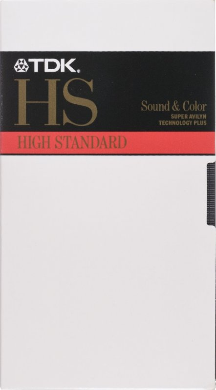 VHS, Video Home System TDK HS 120 Type II Chrome 1991 North America