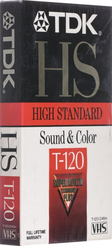 VHS, Video Home System: TDK  - HS 120