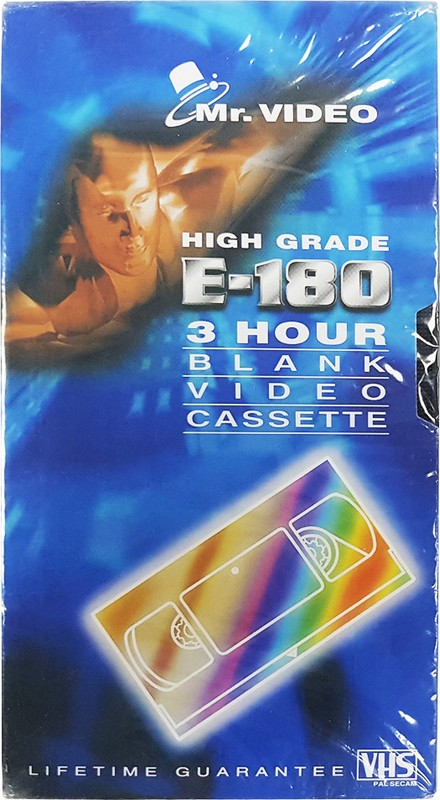 VHS, Video Home System Mr. Video 180 Type I Normal Europe