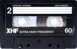 Compact Cassette XHF XHF 60 Type I Normal Brazil