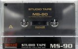 Compact Cassette Maxell MS 90 "Audio Pro" Type II Chrome 1997 USA
