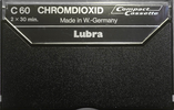 Compact Cassette Lubra 60 Type II Chrome Germany