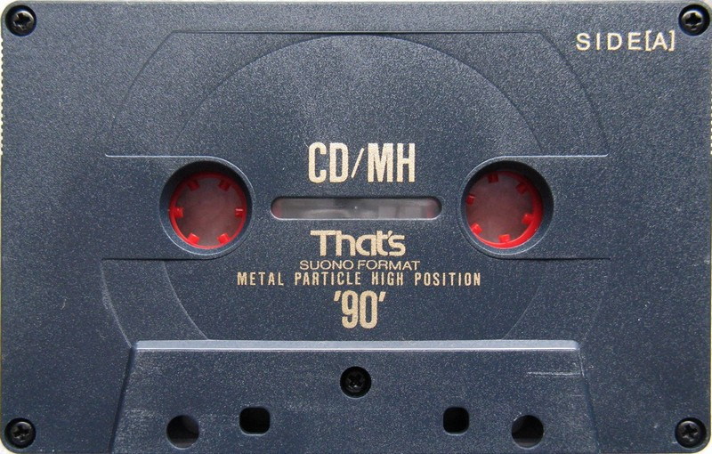 Compact Cassette Thats CD-MH 90 Type II Chrome 1990 Europe