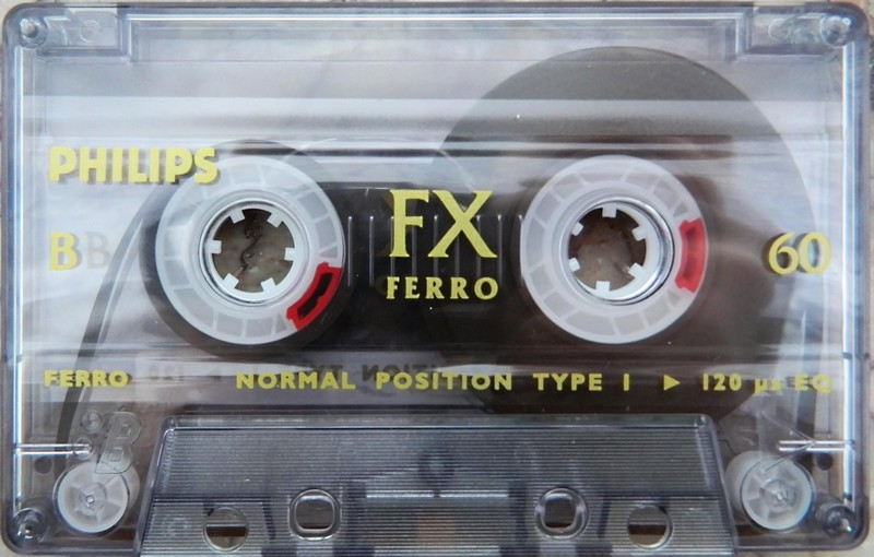 Compact Cassette Philips FX  Ferro 60 Type I Normal 1994 Europe