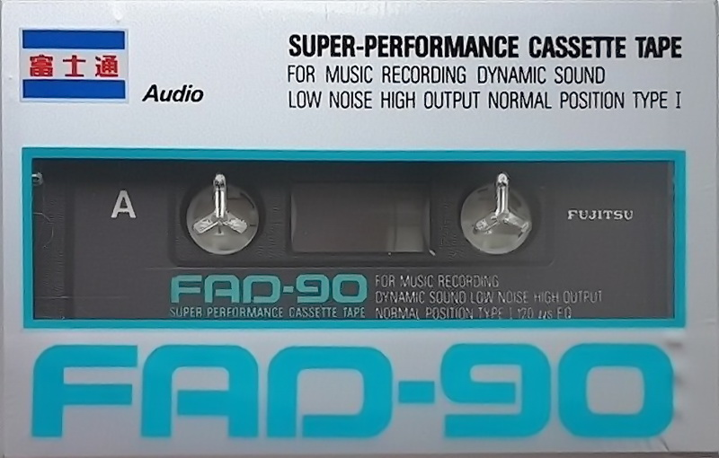 Compact Cassette Fujitsu FAD 90 Type I Normal Japan