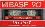 Compact Cassette BASF LH Extra I 90 "LH-E I" Type I Normal 1985 Europe