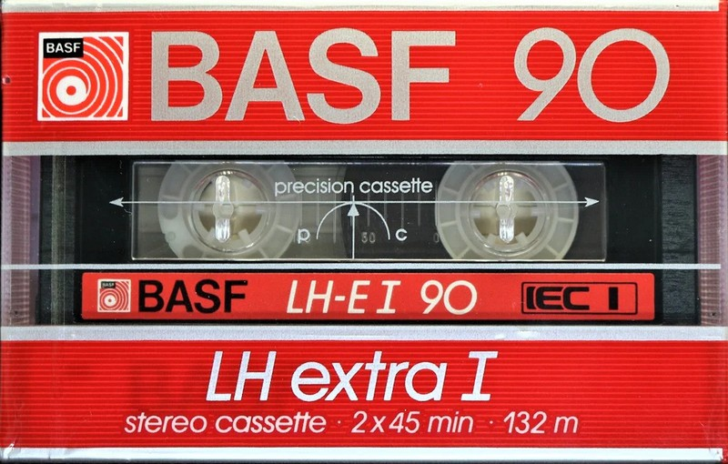 Compact Cassette: BASF  - LH Extra I 90