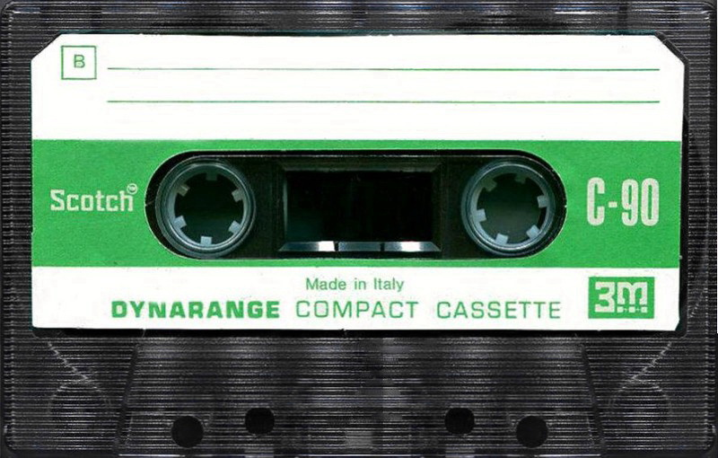 Compact Cassette Scotch Dynarange 90 Type I Normal 1971 Europe