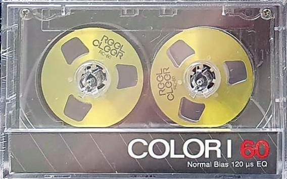 Compact Cassette Reel Cleer Color I 60 Type I Normal 1984 USA