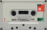 Compact Cassette BASF 60 Type I Normal 1969 Germany