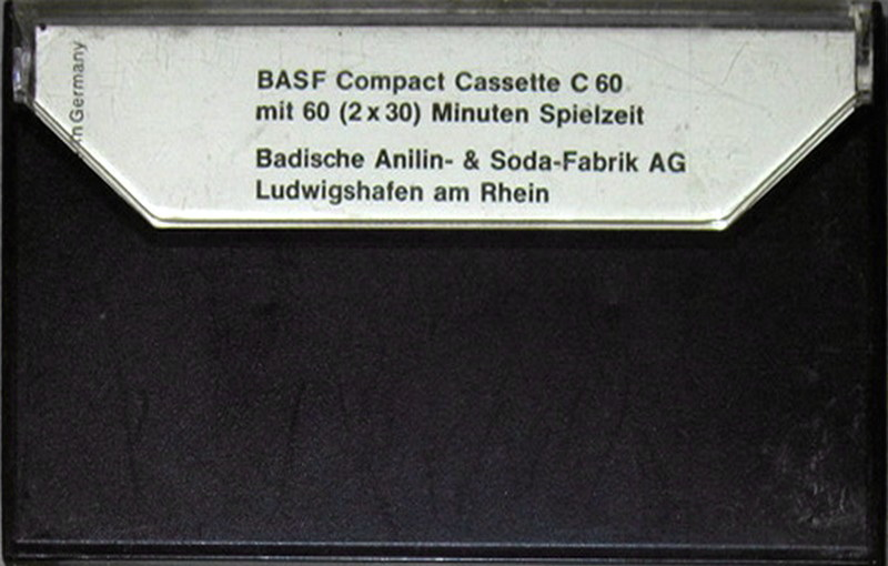 Compact Cassette: BASF  -  60