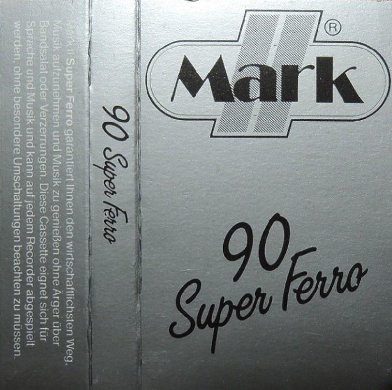 Compact Cassette Mark II Super Ferro 90 Type I Normal 1979 Germany