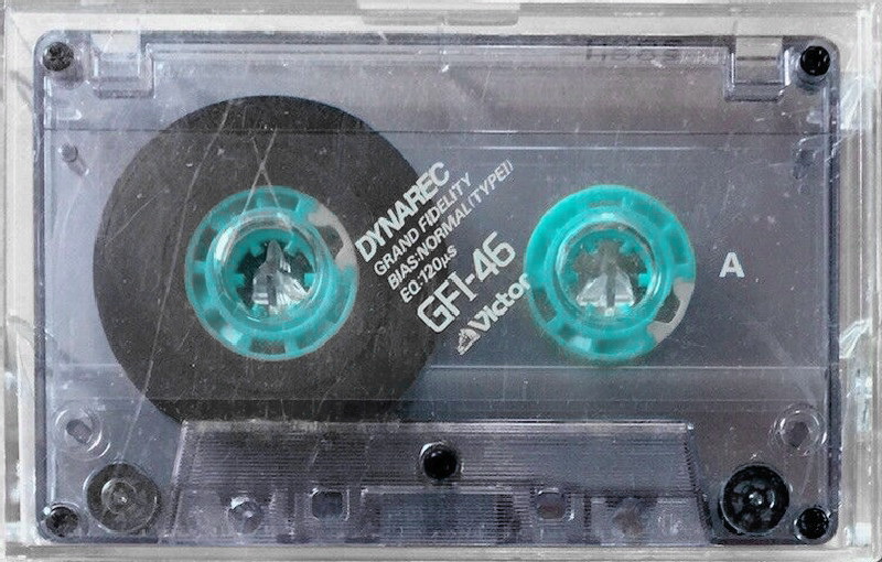 Compact Cassette Victor GFI 46 "Dynarec" Type I Normal 1987 Japan